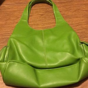 Kermit green colored purse